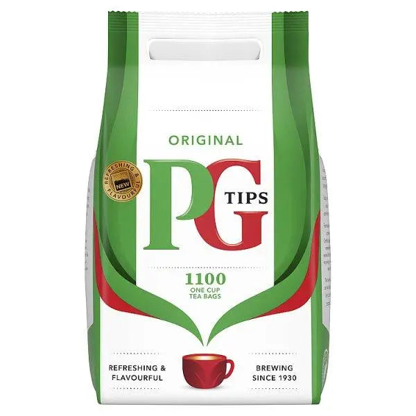 PG Tips Original 1100 One Cup Tea Bags 2.2kg - Honesty Sales U.K
