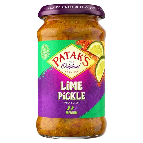 Patak's Lime Pickle 283g (Case of 6)  Honesty Sales U.K Main image