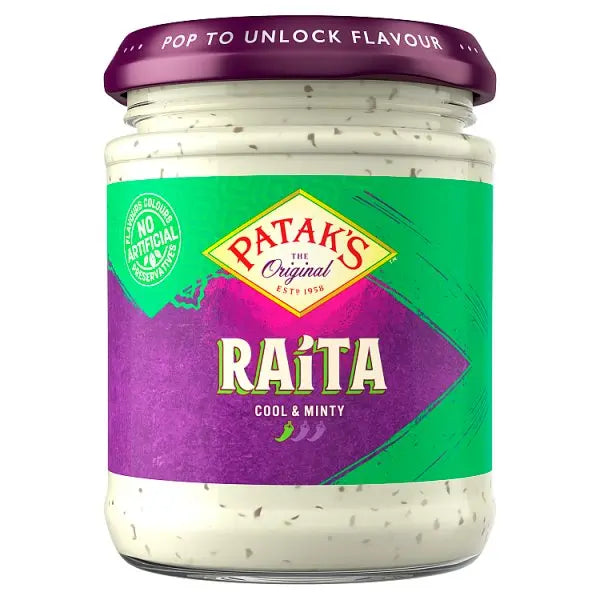 Patak's Raita 170g (Case of 6)  Honesty Sales U.K Main image