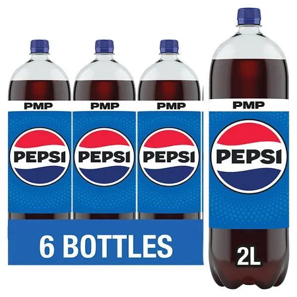 Pepsi 2 Litres (Case of 6) - Honesty Sales Main image