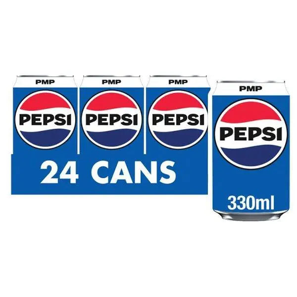 Pepsi 330ml (Case of 24) - Honesty Sales