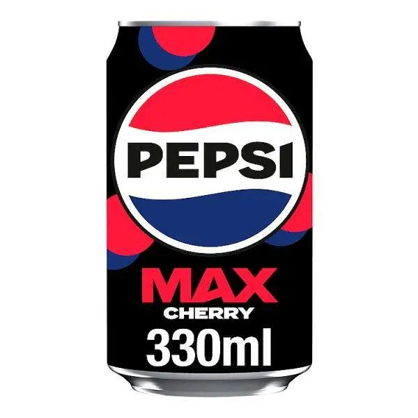 Pepsi Max Cherry 330ml (Case of 24) - Honesty Sales