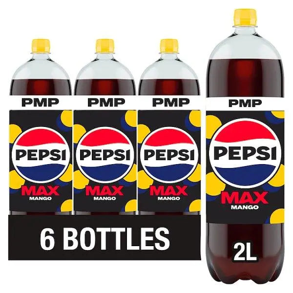 Pepsi Max Mango PM229 (Case of 6) - Honesty Sales Main image