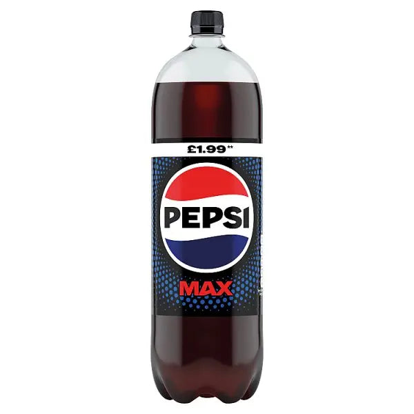 Pepsi Max No Sugar Cola Bottle PMP 2L (Case of 6)  Honesty Sales U.K Hauptbild