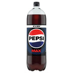 Pepsi Max No Sugar Cola Bottle PMP 2L (Case of 6)  Honesty Sales U.K