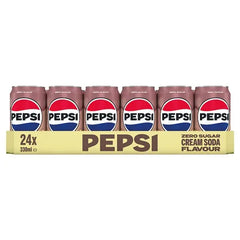 Pepsi Treats Cream Soda Flavour Cans 24 x 330ml (Case of 24)  Honesty Sales U.K