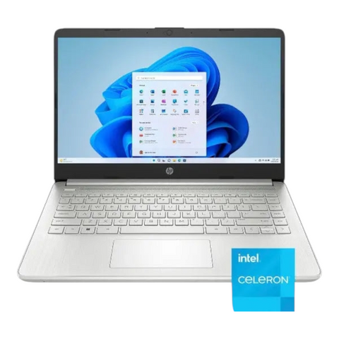 HP Notebook 14s-dq0013na White Celeron N4120 14.0" 4GB Ram 128GB SSD - A20JHEA