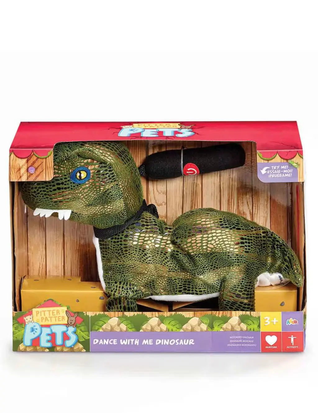 Pitter Patter Pets Dancing Dinosaur (3+ Yrs) - Honesty Sales