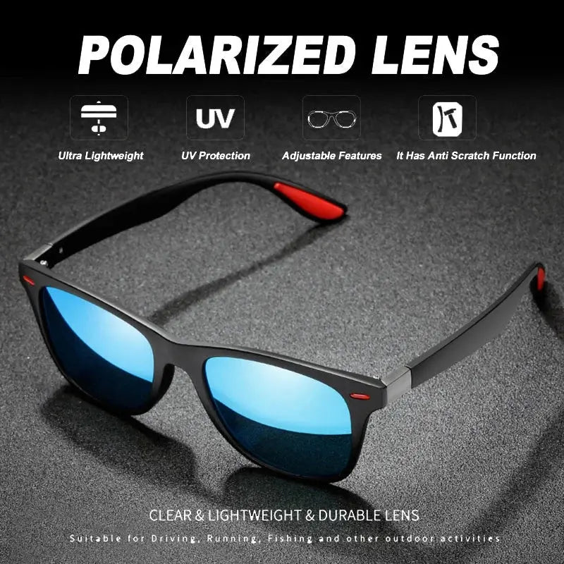 Polarized Night Vision Glasses for Drivers - PC Frame Sunglasses for Day and Night Vision in Outdoor Sports Dropshipman