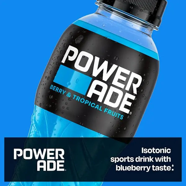 Powerade Berry and Tropical Sports Drink 500ml (Case of 12) - Honesty Sales