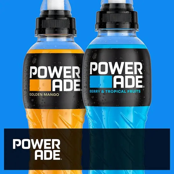 Powerade Berry and Tropical Sports Drink 500ml (Case of 12) - Honesty Sales