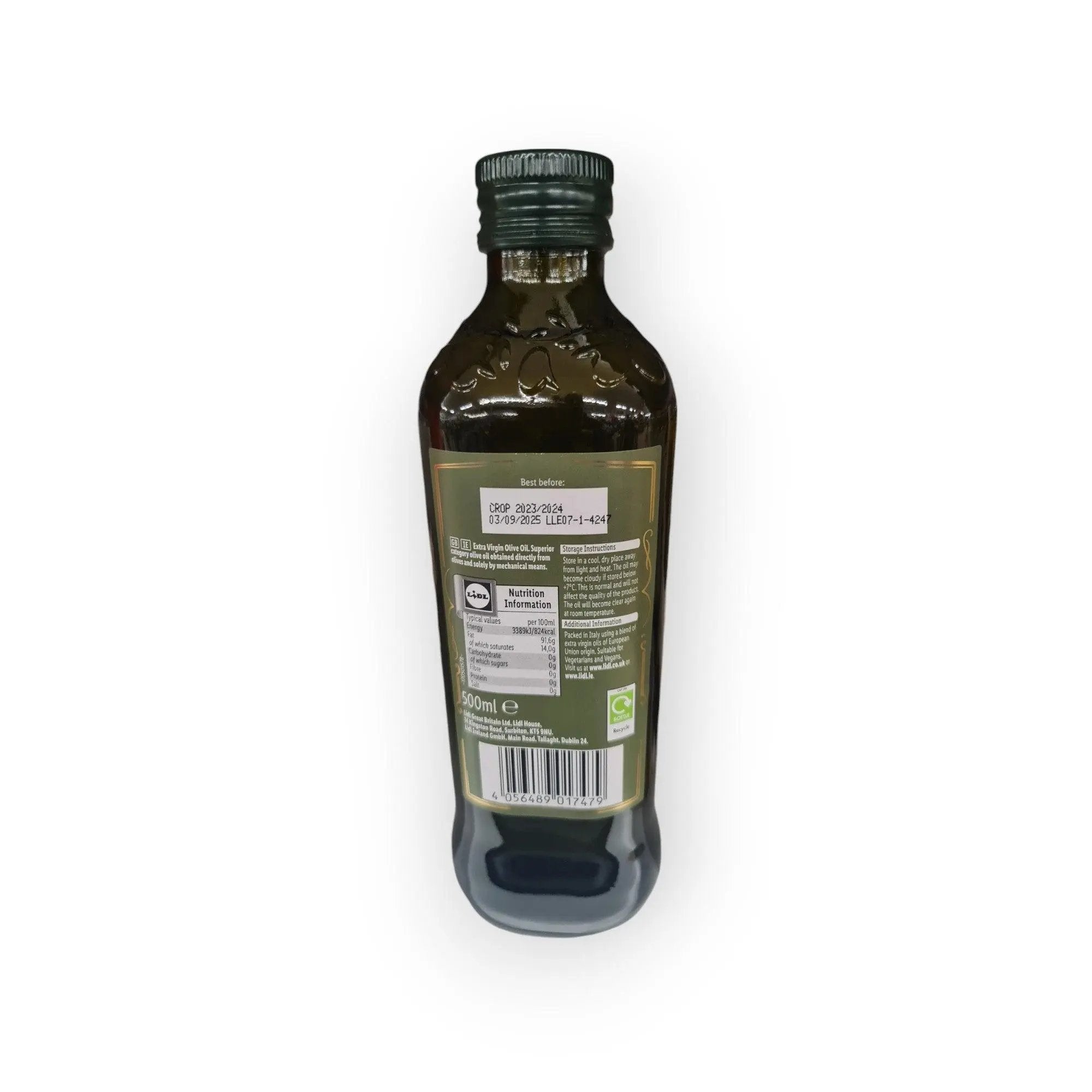 Primadonna Extra Virgin Olive Oil 500ml - Honesty Sales U.K