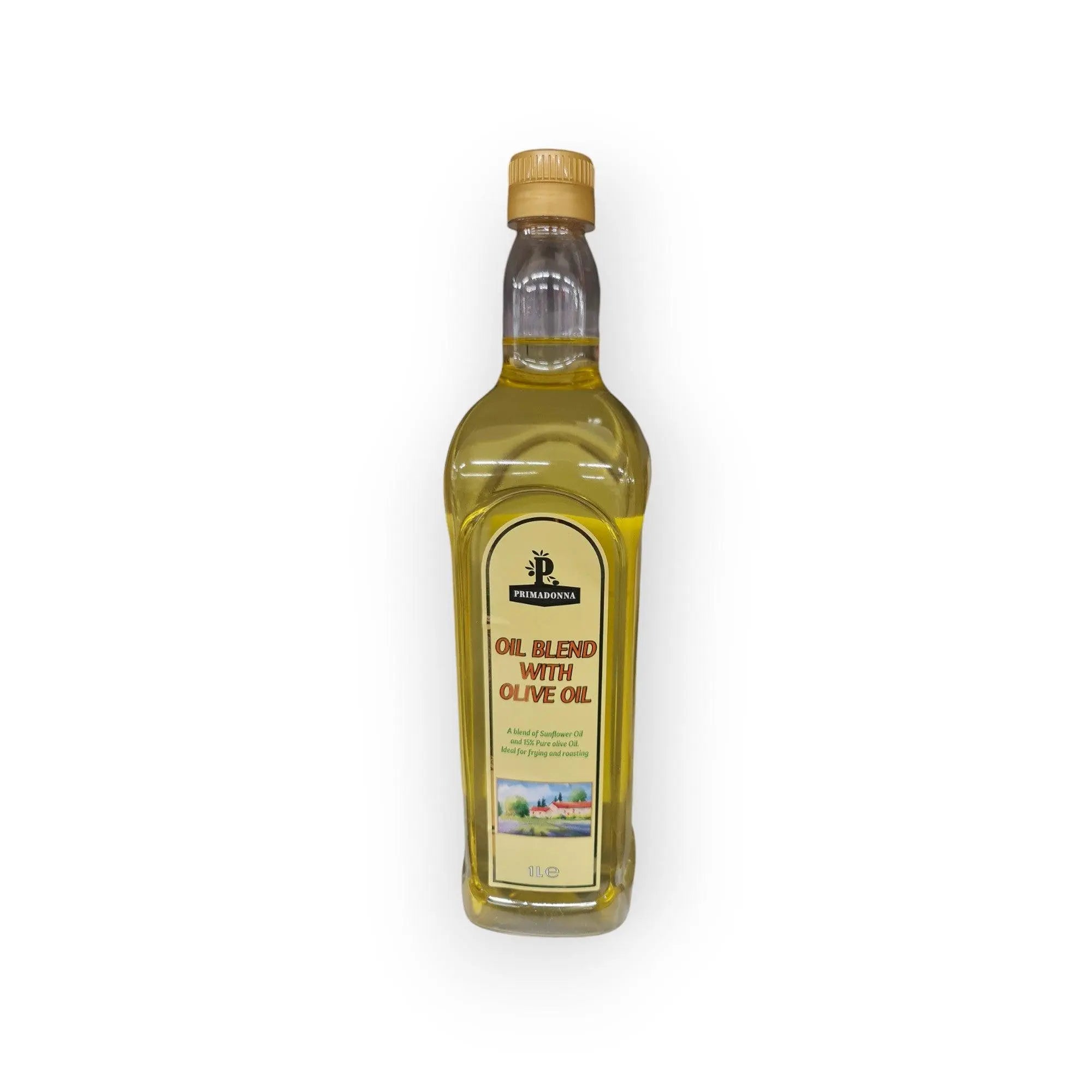 Primadonna Oil Blend with Olive Oil 1L - Honesty Sales U.K