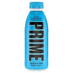 Prime Hydration Blue Raspberry 500ml (Case of 12) - Honesty Sales U.K