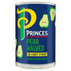 Princes Pear Halves in Light Syrup 410g (Case of 6)  Honesty Sales U.K