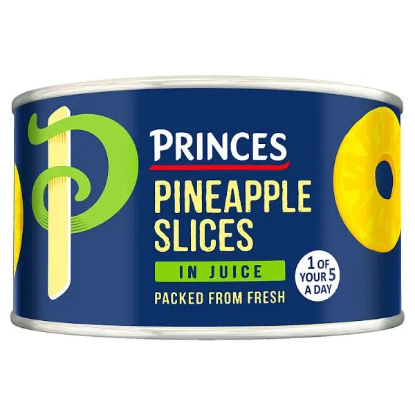 Princes Pineapple Slices in Juice 227g (Case of 6)  Honesty Sales U.K Main image