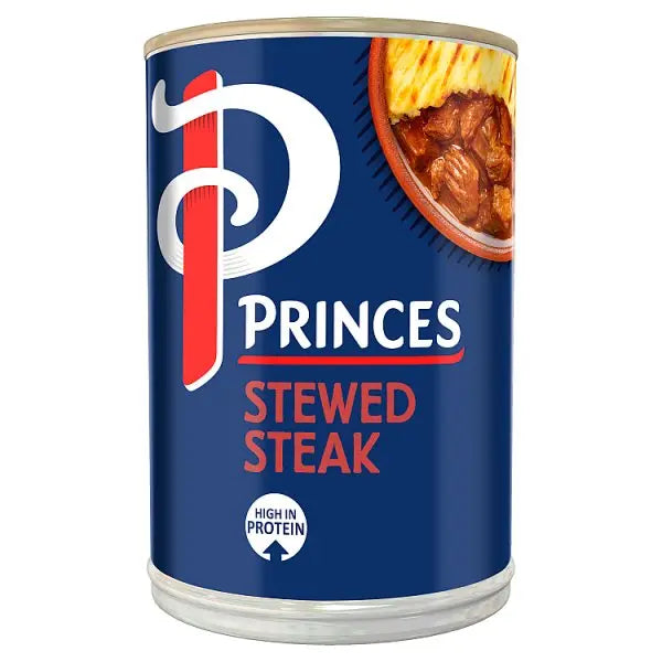 Princes Stewed Steak 392g (Case of 6)  Honesty Sales U.K Main image