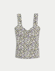 Printed Tummy Control Sweetheart Tankini Honesty Sales