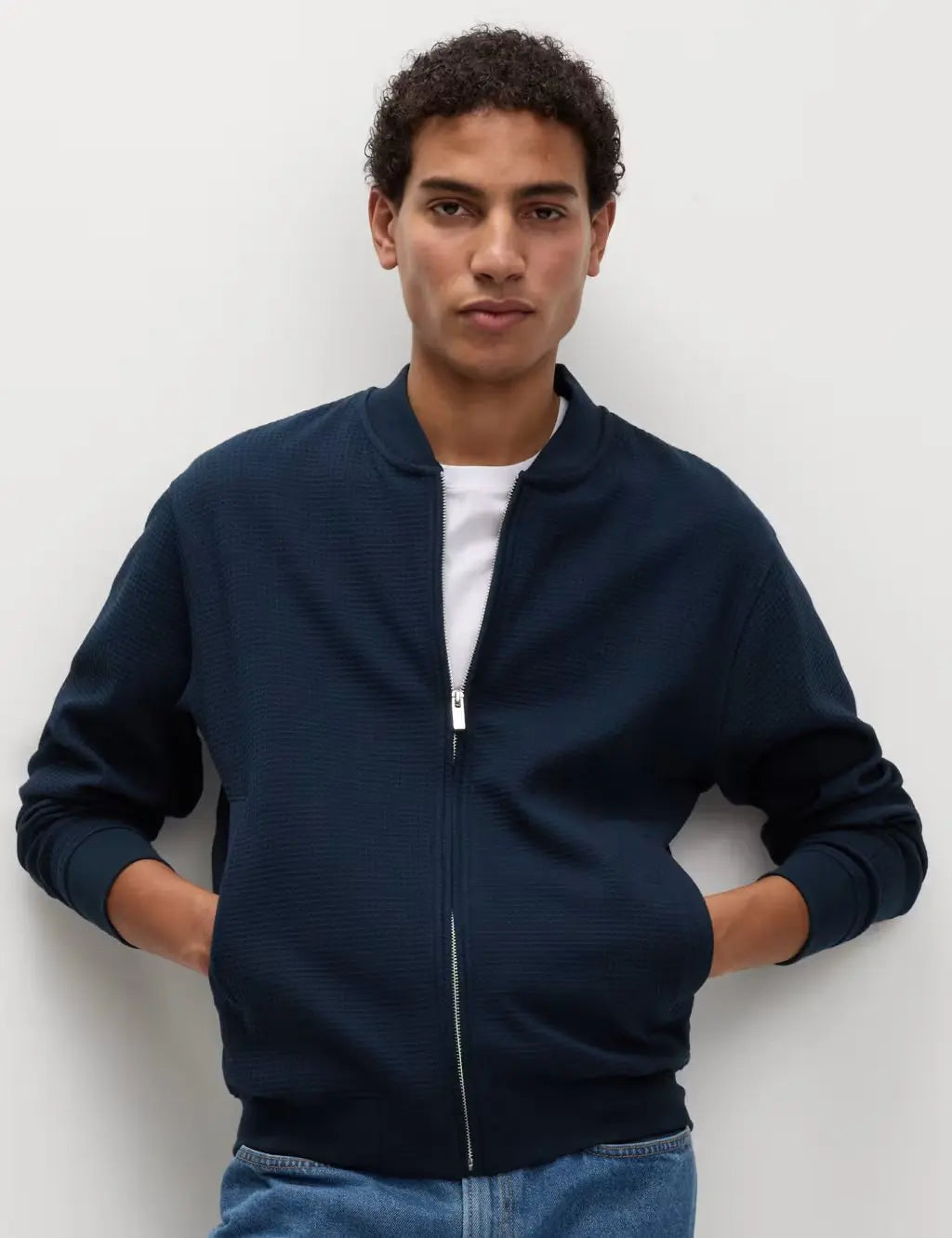 Pure Cotton Bomber Jacket Honesty Sales