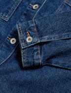 Pure Cotton Denim Relaxed Shacket Honesty Sales