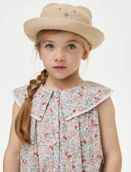 Pure Cotton Floral Dress (2-8 Yrs) Honesty Sales