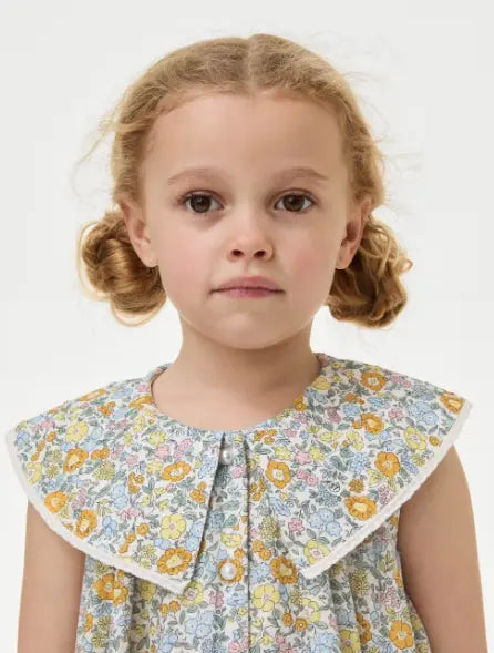 Pure Cotton Floral Dress (2-8 Yrs) Honesty Sales