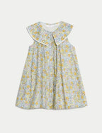 Pure Cotton Floral Dress (2-8 Yrs) Honesty Sales