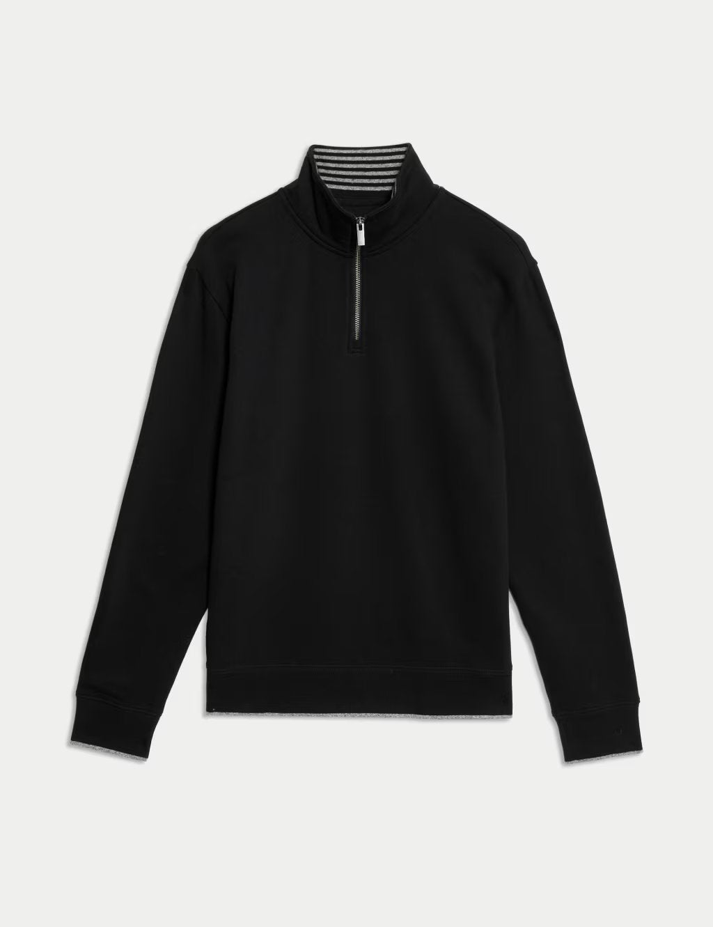 Pure Cotton Half Zip Sweatshirt - Honesty Sales