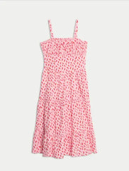 Pure Cotton Maxi Dress (6-16 Yrs) M&S Collection