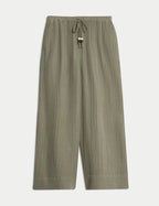 Pure Cotton Wide Leg Culottes Honesty Sales