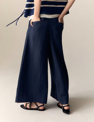 Pure Cotton Wide Leg Culottes - Honesty Sales