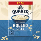 Quaker British Porridge Rolled Oats RRP (Case of 6) - Honesty Sales