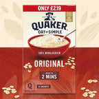 Quaker Oat So Simple Original Porridge Sachets (Case of 8) - Honesty Sales