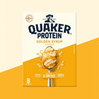 Quaker Oat So Simple Protein Golden Syrup Porridge Sachets 8x43g (Case of 6) Kellogg's