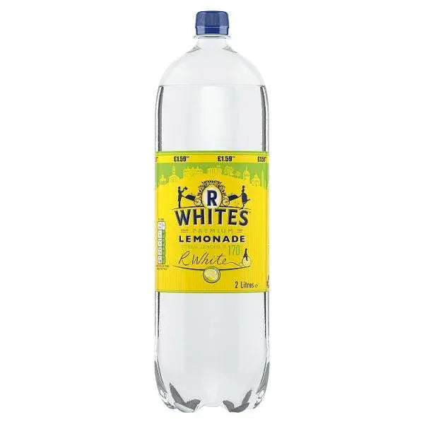 R Whites Premium Lemonade 2 Litres (Case of 6) - Honesty Sales