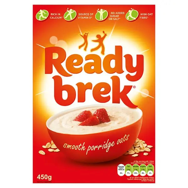 Ready Brek Smooth Porridge Oats Original 450g (Case of 6) - Honesty Sales Main image