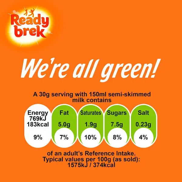 Ready Brek Smooth Porridge Oats Original 450g (Case of 6) - Honesty Sales