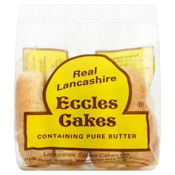 Real Lancashire Eccles Cakes (Case of 12) - Honesty Sales U.K