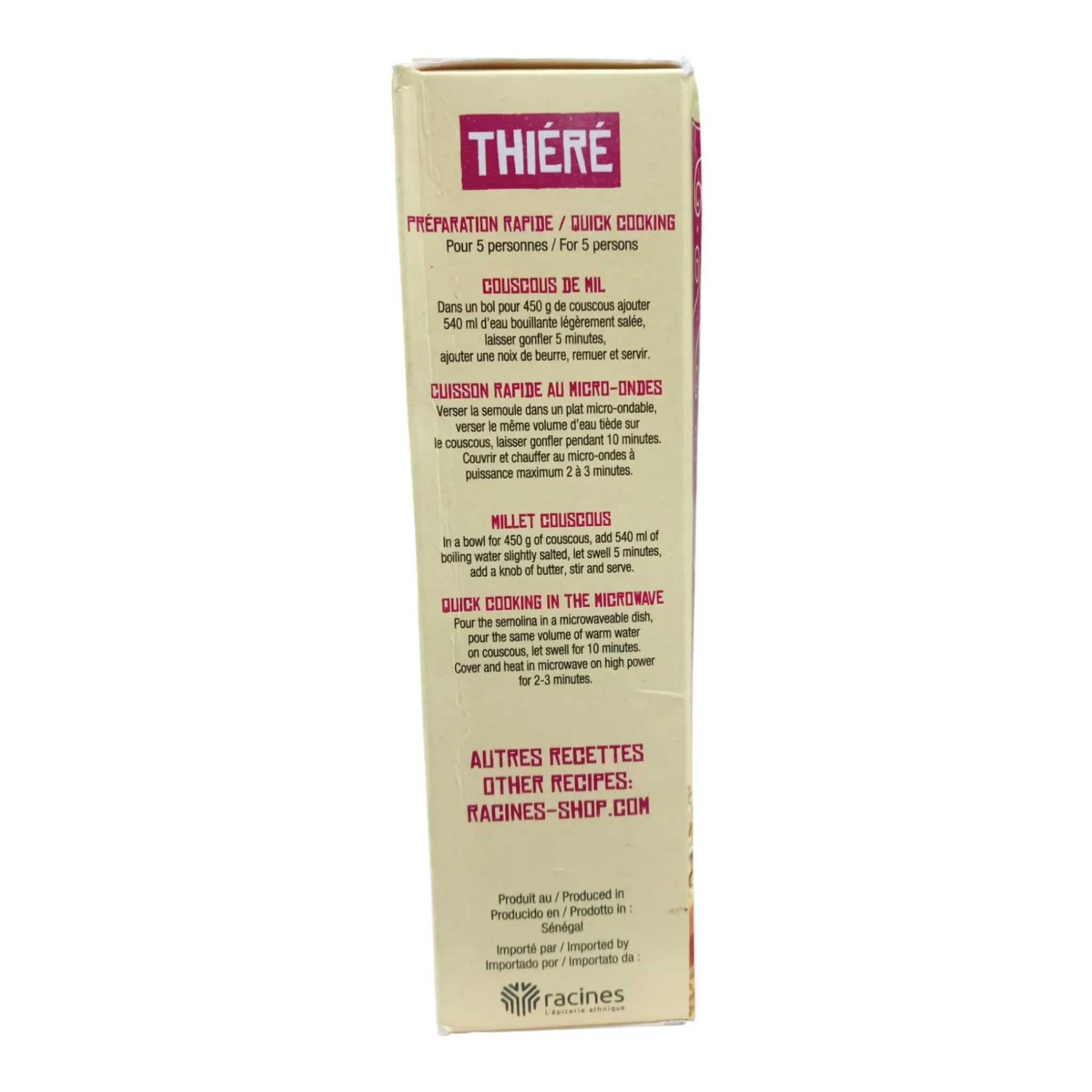 Recines Thiere 450g - Honesty Sales