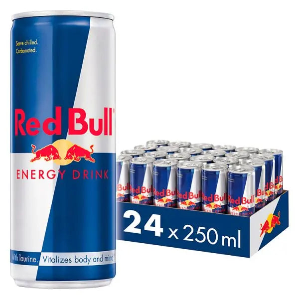 Red Bull Energy Drink 250ml x 24 (Case of 24)  Honesty Sales U.K