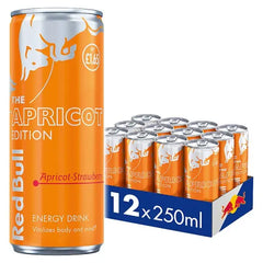 Red Bull Energy Drink Apricot Edition 250ml 12 Pack (Case of 12) - Honesty Sales