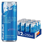 Red Bull Energy Drink Blue Edition 250ml (Case of 12)  Honesty Sales U.K