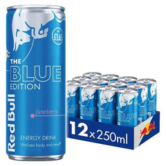 Red Bull Energy Drink Blue Edition 250ml (Case of 12)  Honesty Sales U.K