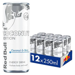 Red Bull Energy Drink Coconut Edition 250ml 12 Pack (Case o 12) - Honesty Sales