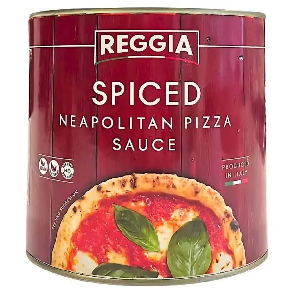 Reggia Spiced Neapolitan Pizza Sauce 2500g Reggia