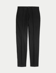 Regular Fit Cotton Linen Blend Chinos