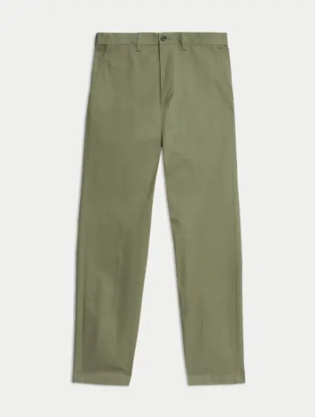 Regular Fit Heritage Twill Chinos - Honesty Sales