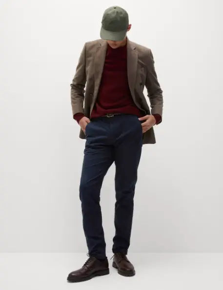 Regular Fit Stretch Chinos - Honesty Sales