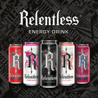 Relentless Fruit Punch Energy Drink 500ml (Case of 12)  Honesty Sales U.K