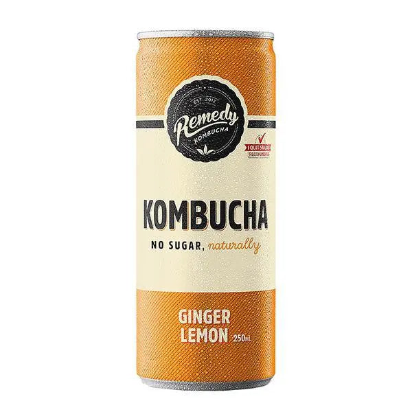 Remedy Kombucha Ginger Lemon - Honesty Sales